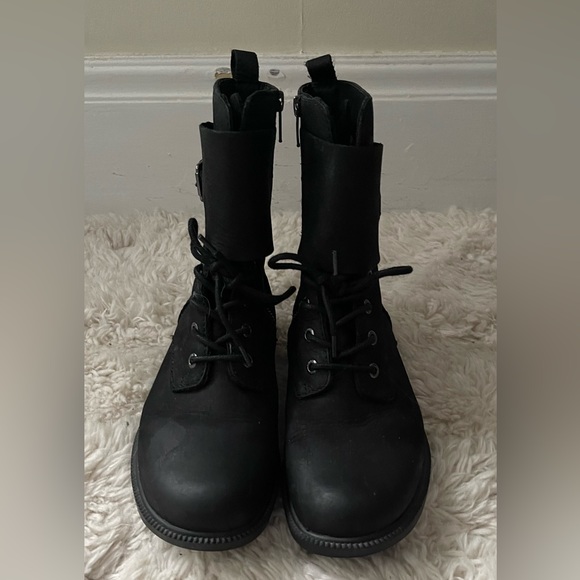 Kodiak Black Leather Callwood Waterproof Cuff Boots Size 7 - Picture 6 of 14